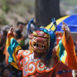 Dance festival in Paro, Bhutan